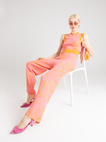 Suncoo Wide leg Trousers 'JOE' in Orange