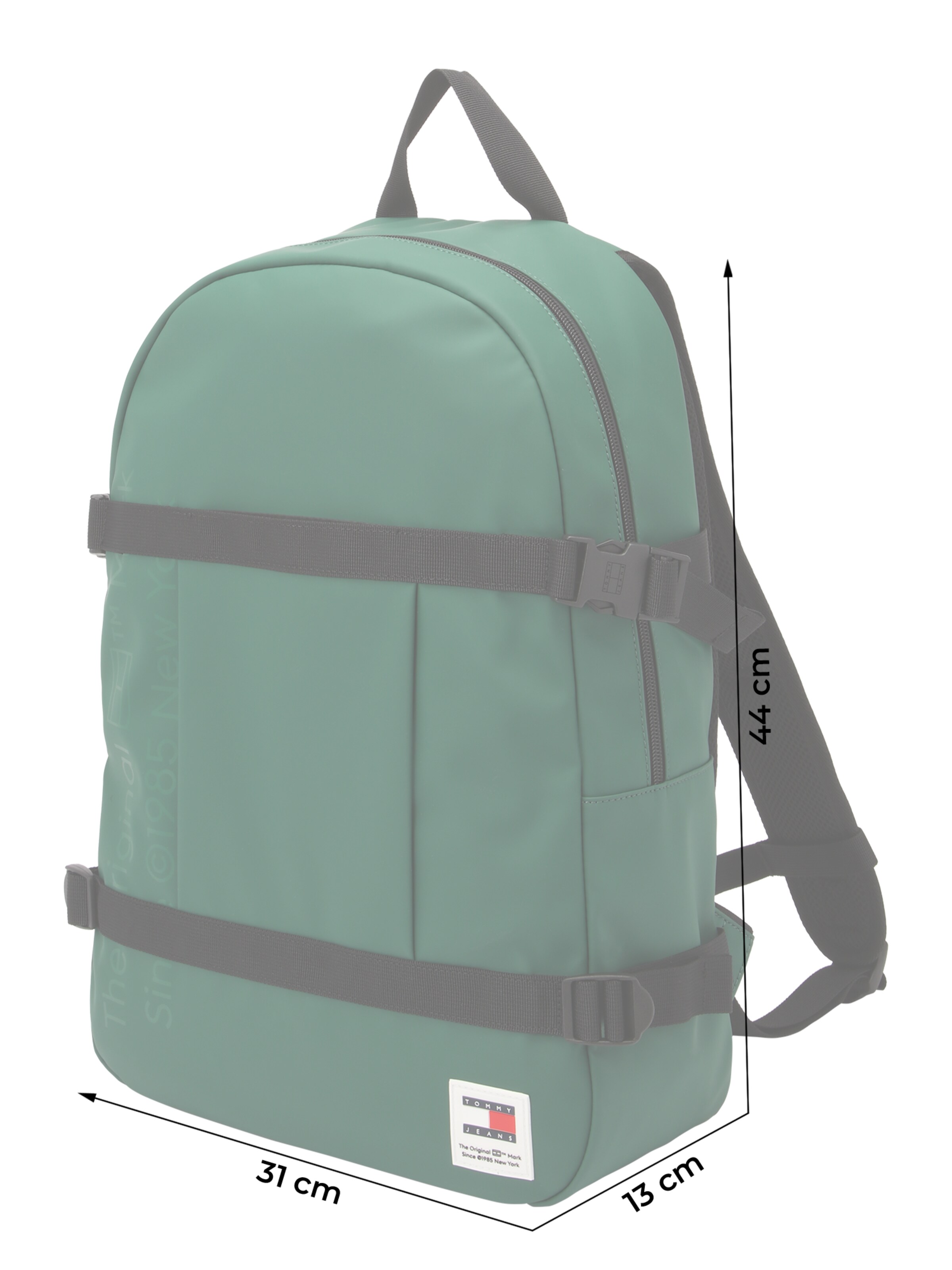 Tommy Jeans Backpack 'Essential' in Green