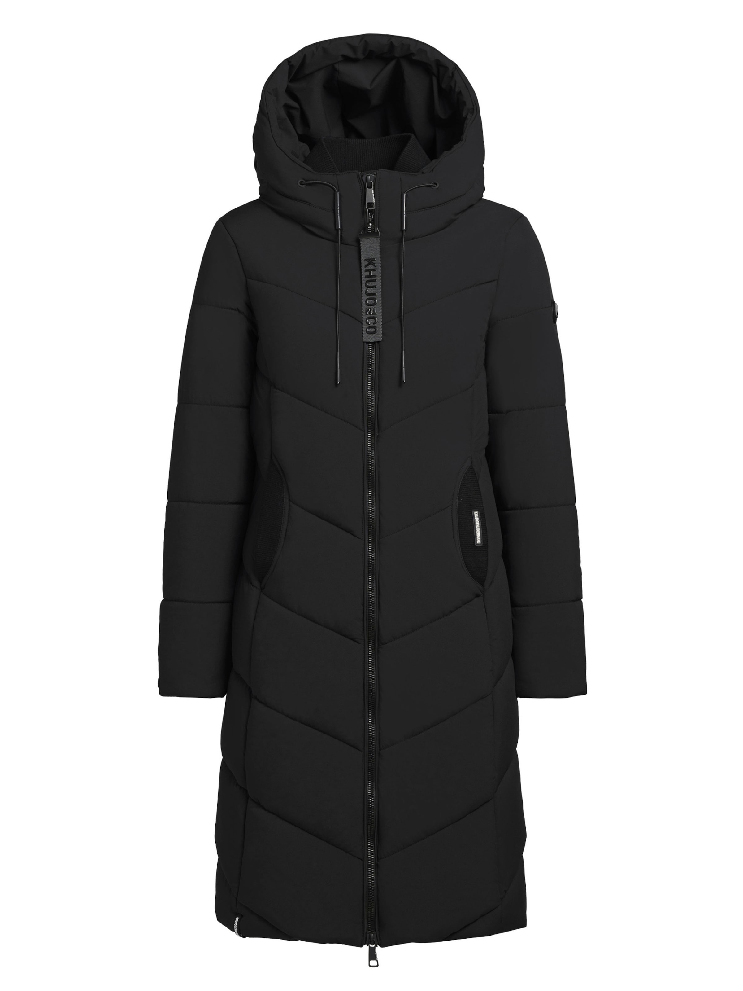 khujo Winter jacket ' ARIBAY5 ' in Black: front