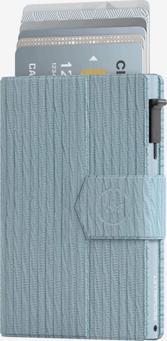 Prowallet Wallet 'Pasjeshouder Plus Ripple' in Blue: front