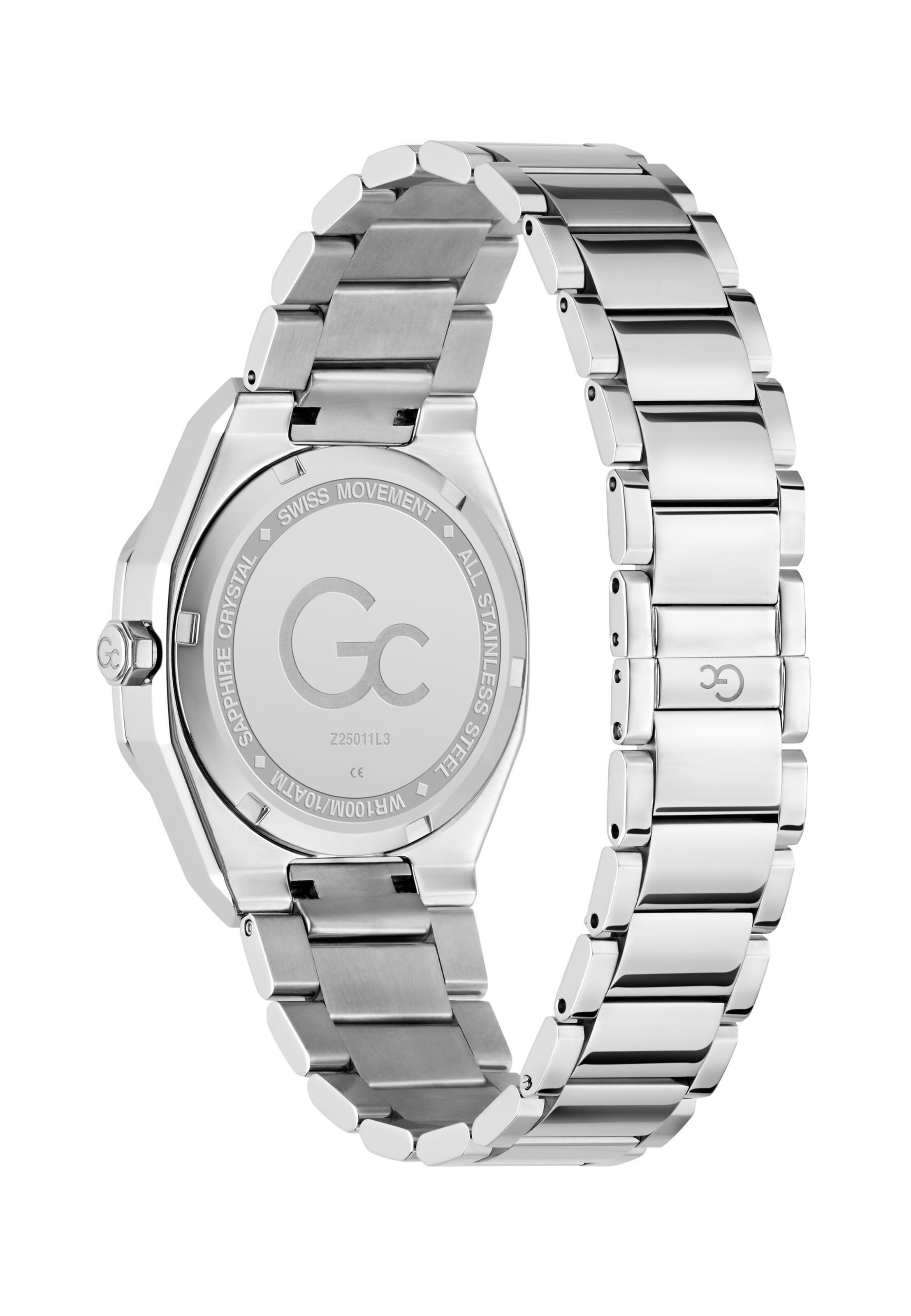 Gc Analoog horloge 'Coussin Sleek Lady' in Zilver