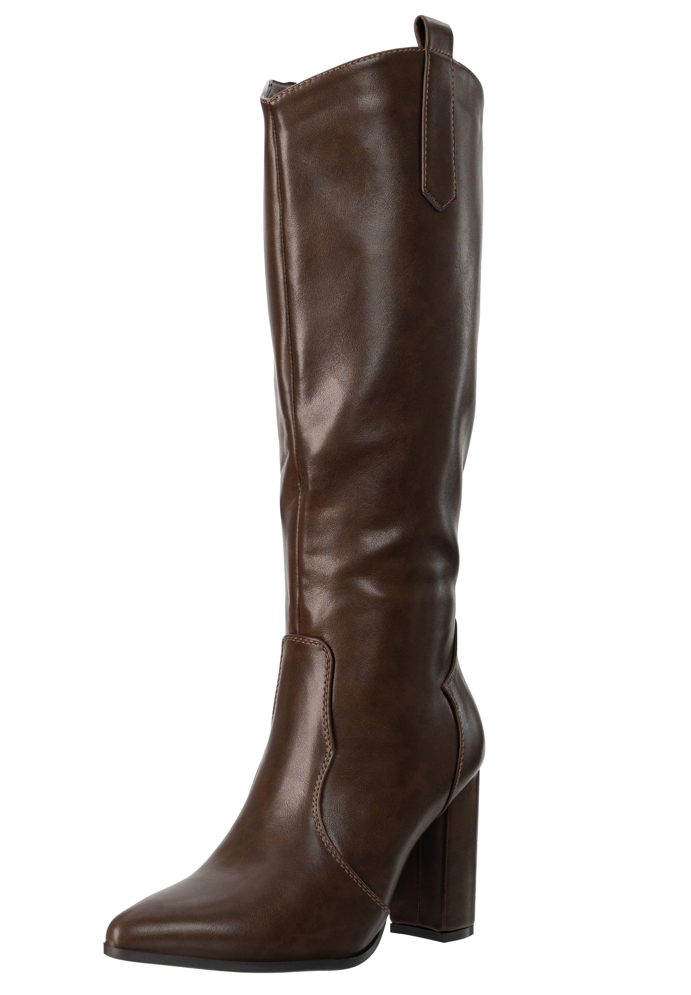 Salinyang Laarzen in Bruin: voorkant