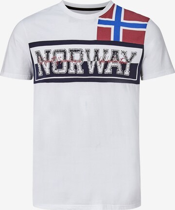 T-Shirt ' Ariowist ' Jan Vanderstorm en blanc