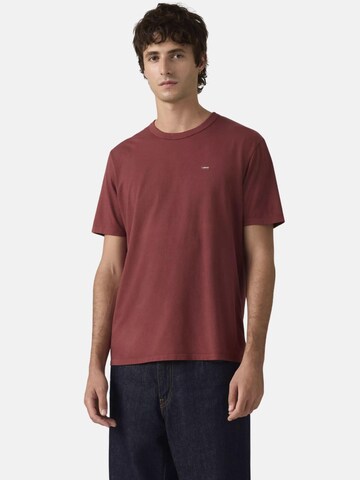 LEVI'S ® Shirt 'LEVI'S ICON TEE GARMENT T-SHIRT'‌‌‌‌‌‌ in Rot: Vorderseite