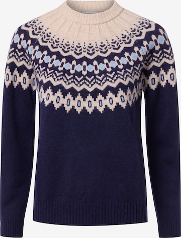 Marie Lund Pullover in Blau: Vorderseite