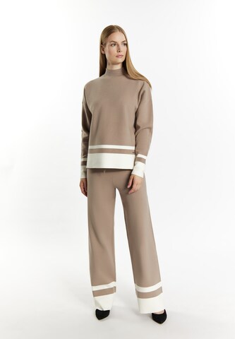 DreiMaster Klassik Loose fit Pants in Beige