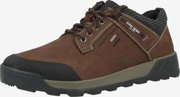 JOSEF SEIBEL Athletic Lace-Up Shoes 'Raymond' in Brown: front