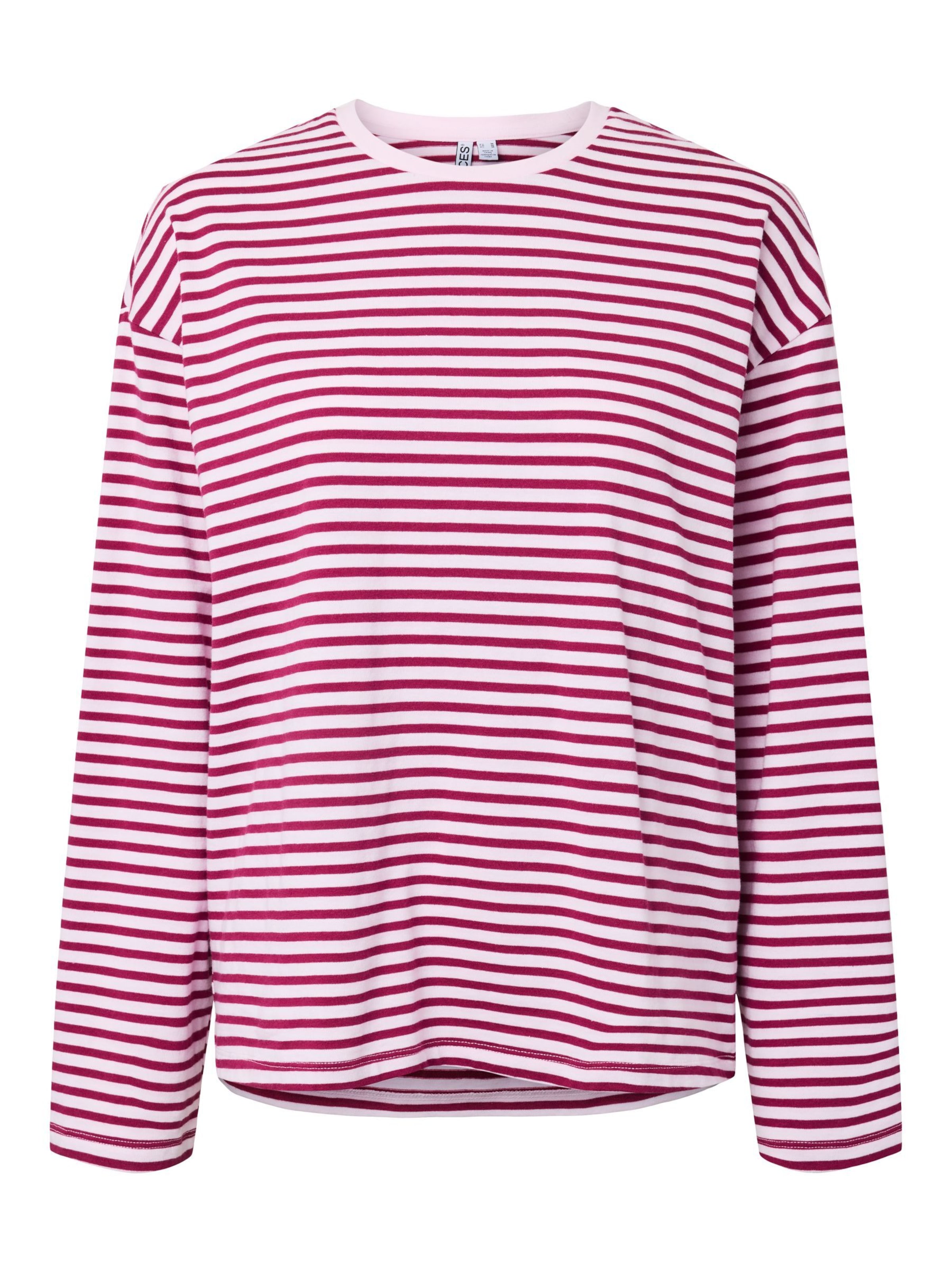 Tricou 'PCSadie' de la PIECES pe mov: față