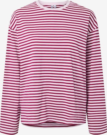 Tricou 'PCSadie' de la PIECES pe mov: față