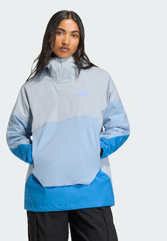 Veste outdoor 'Xploric' ADIDAS TERREX en bleu : devant