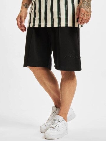 ROCAWEAR Loose fit Pants 'ExcuseMe' in Black: front