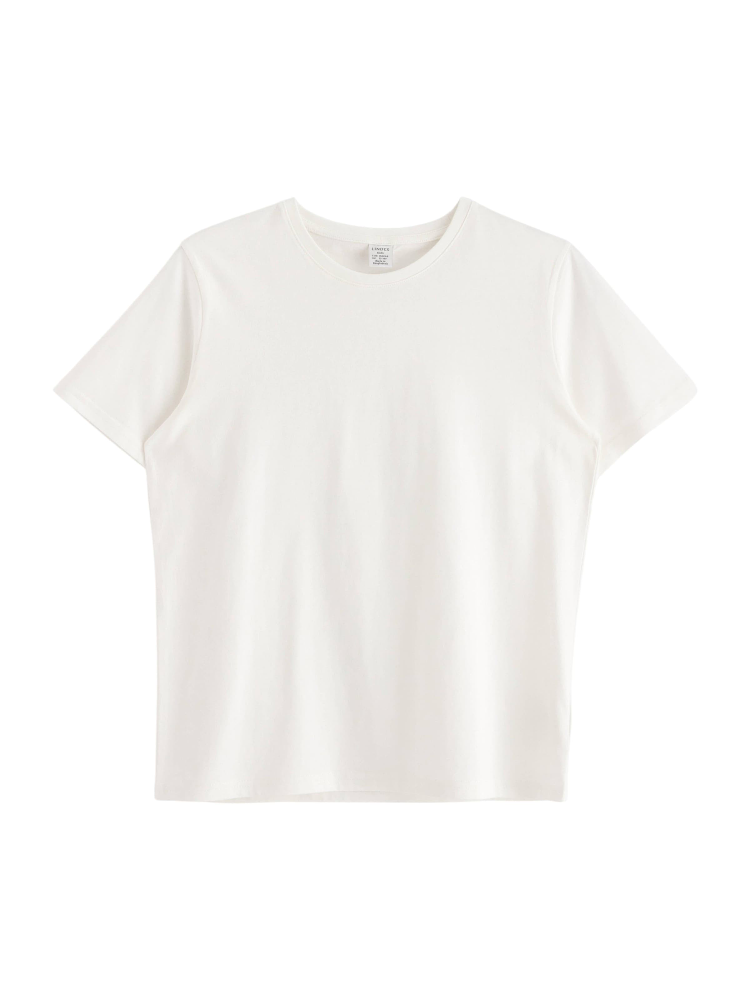 Lindex - Camiseta en blanco: frente