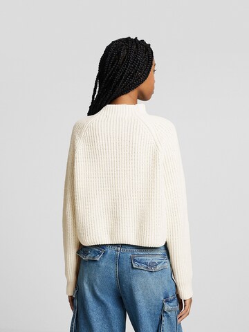 Bershka Sweater in Beige