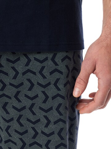 Pyjama court ' Casual Essentials ' SCHIESSER en bleu