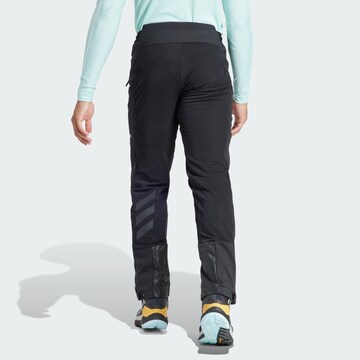 ADIDAS TERREX Slim fit Sports trousers 'Xperior Fast' in Black