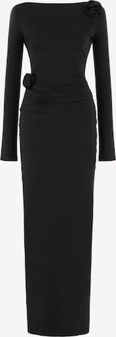 NOCTURNE Dress in Black: front