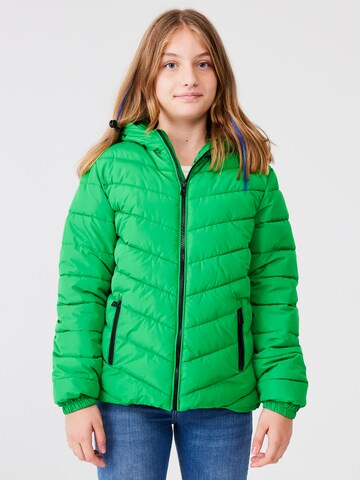 Veste d’hiver 'Casele' LTB en vert : devant