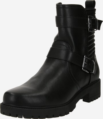 Bottines 'CAMPA' MTNG en noir : devant