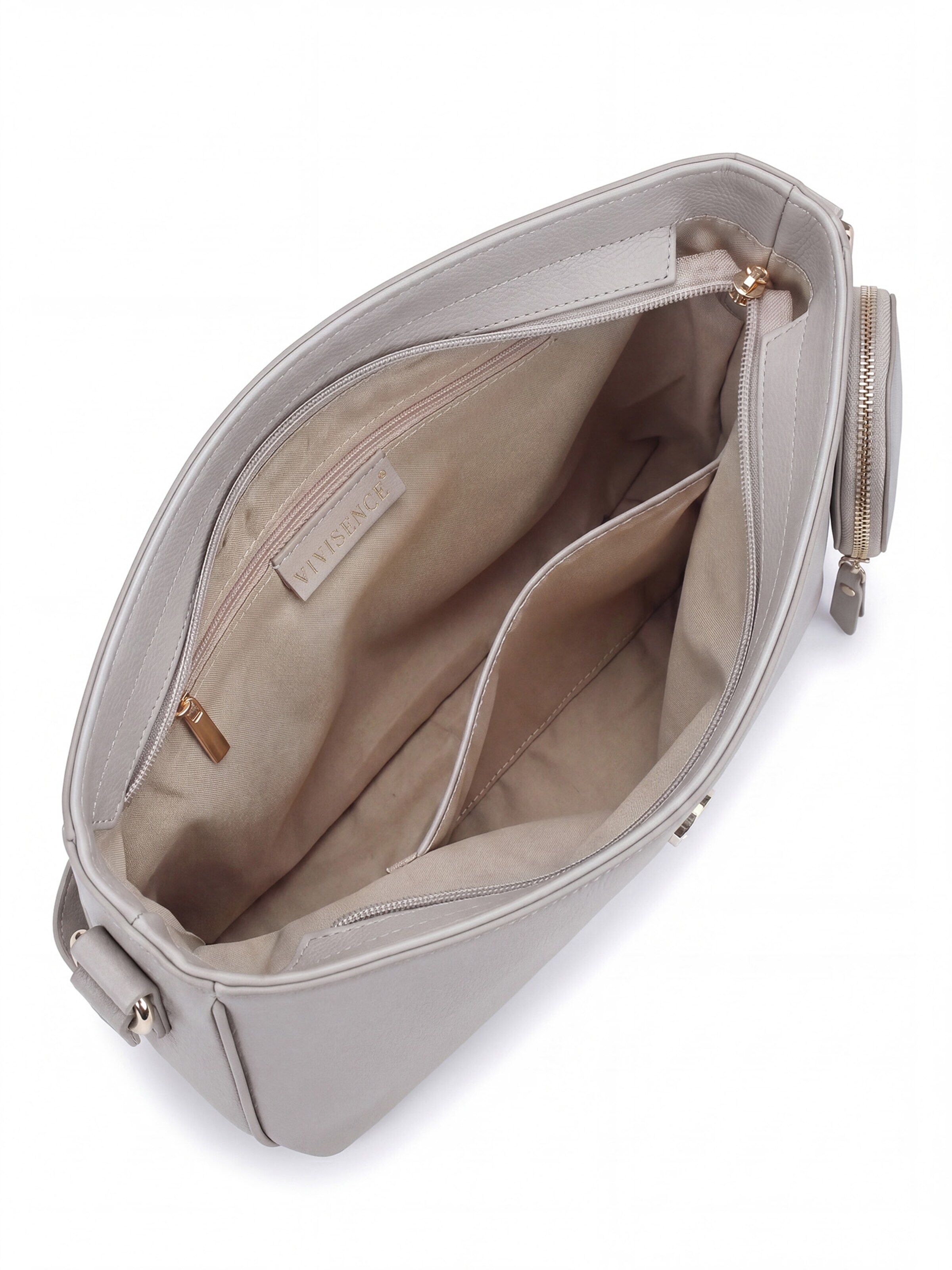 Vivisence Shoulder Bag 'T0024' in Grey