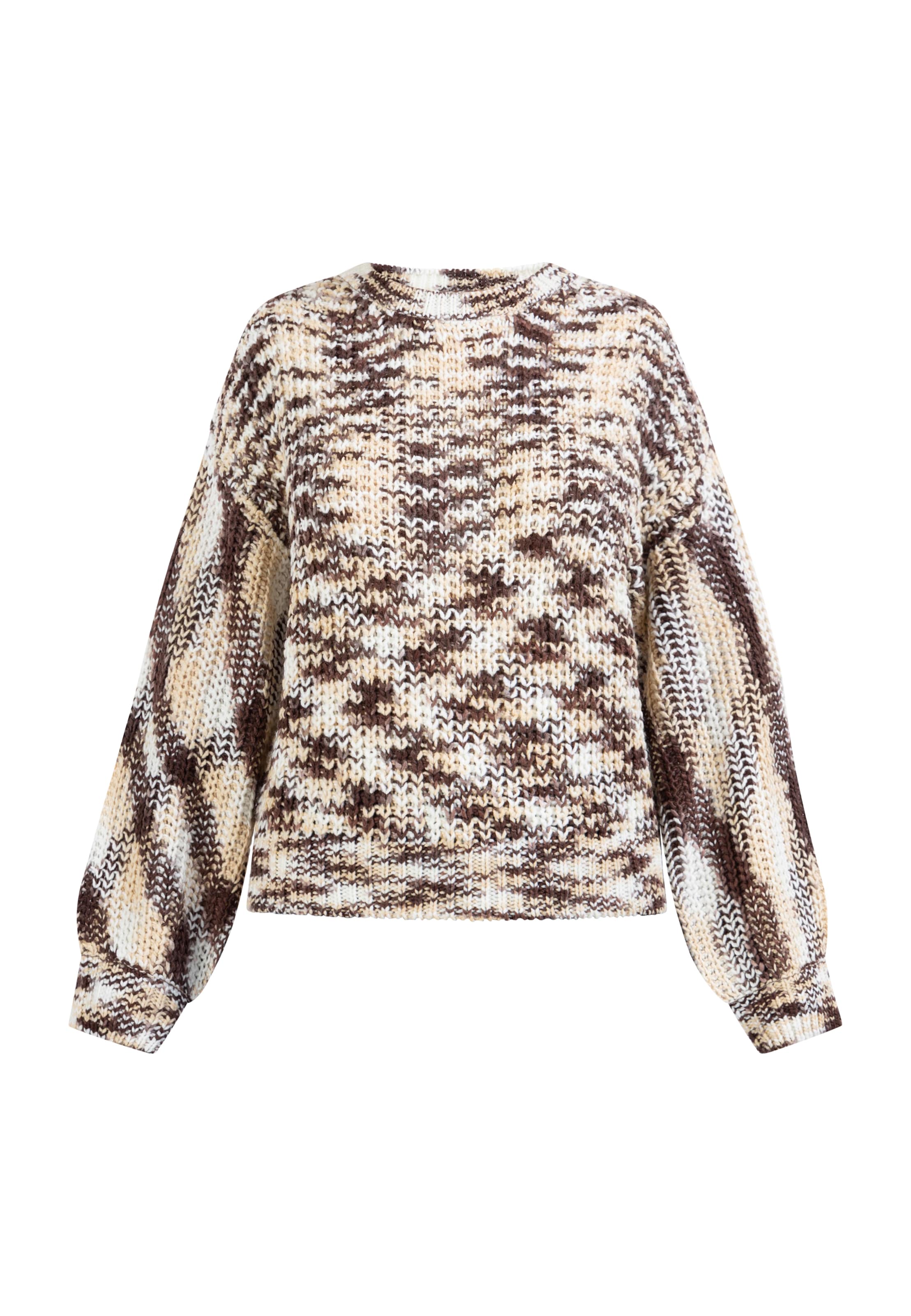 MYMO Sveter - Zmiešané farby: predná strana