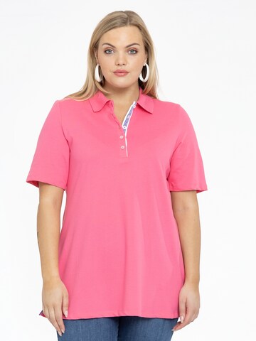 Yoek Poloshirt in Pink: predná strana