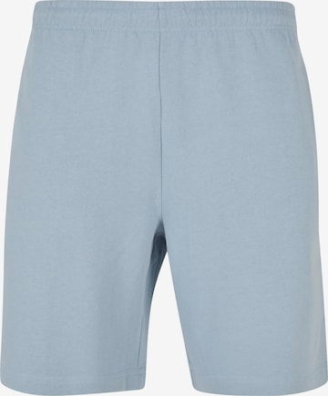 Urban Classics Regular Trousers in Blue: front
