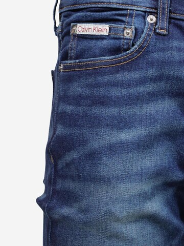 Calvin Klein Jeans Slimfit Jeans in Blauw