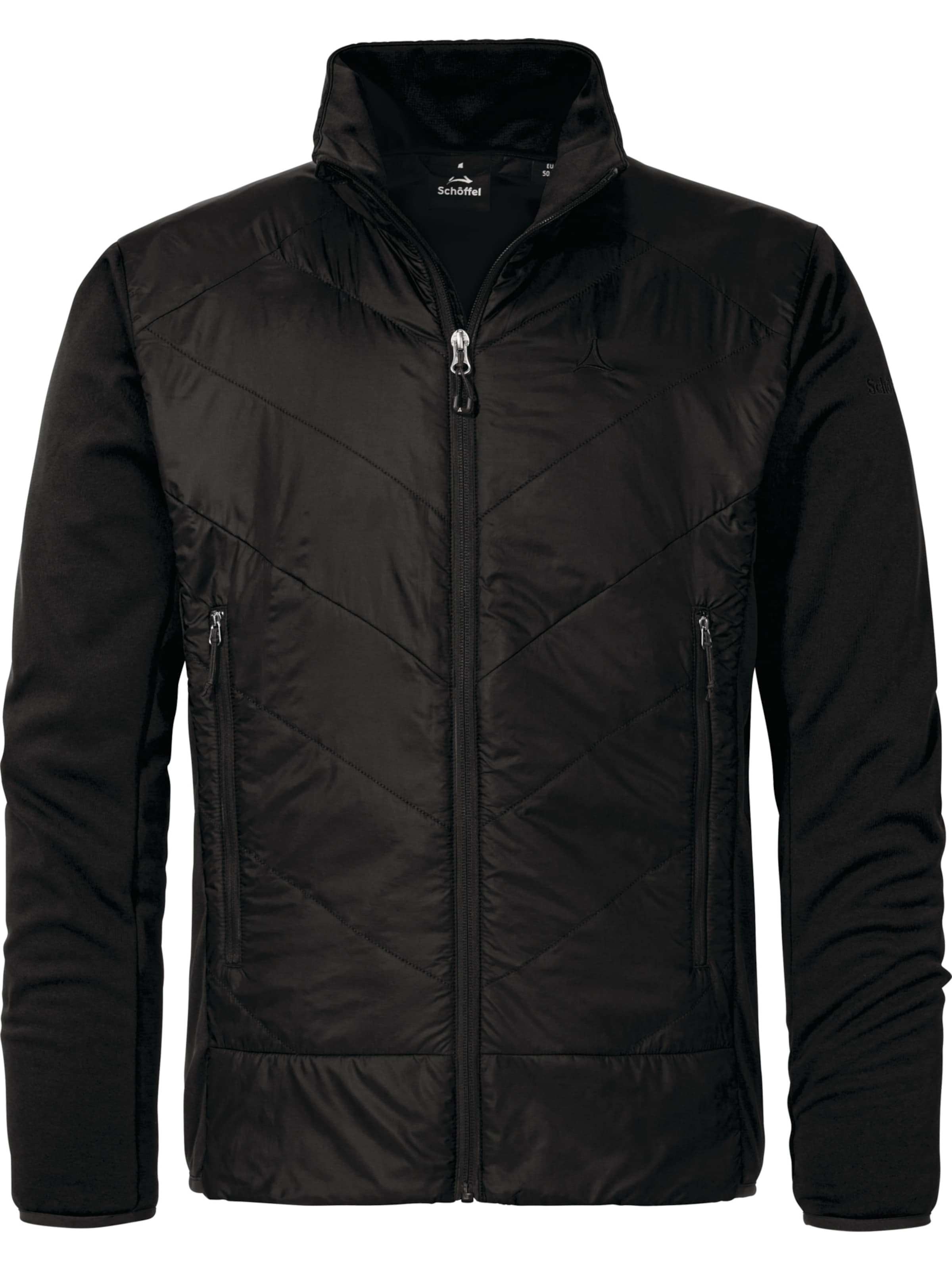 Veste en polaire fonctionnelle 'Cascata' Schöffel en noir : devant