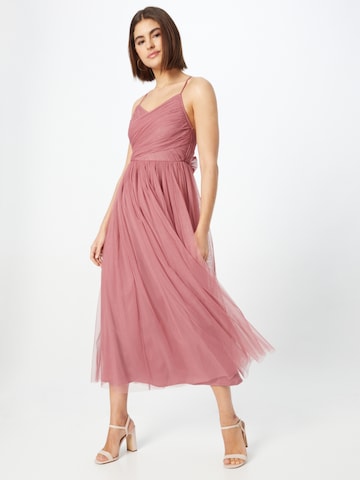 Maya Deluxe Evening Dress in Pink