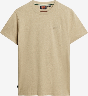 Superdry T-Shirt 'Essential' in Braun: Vorderseite