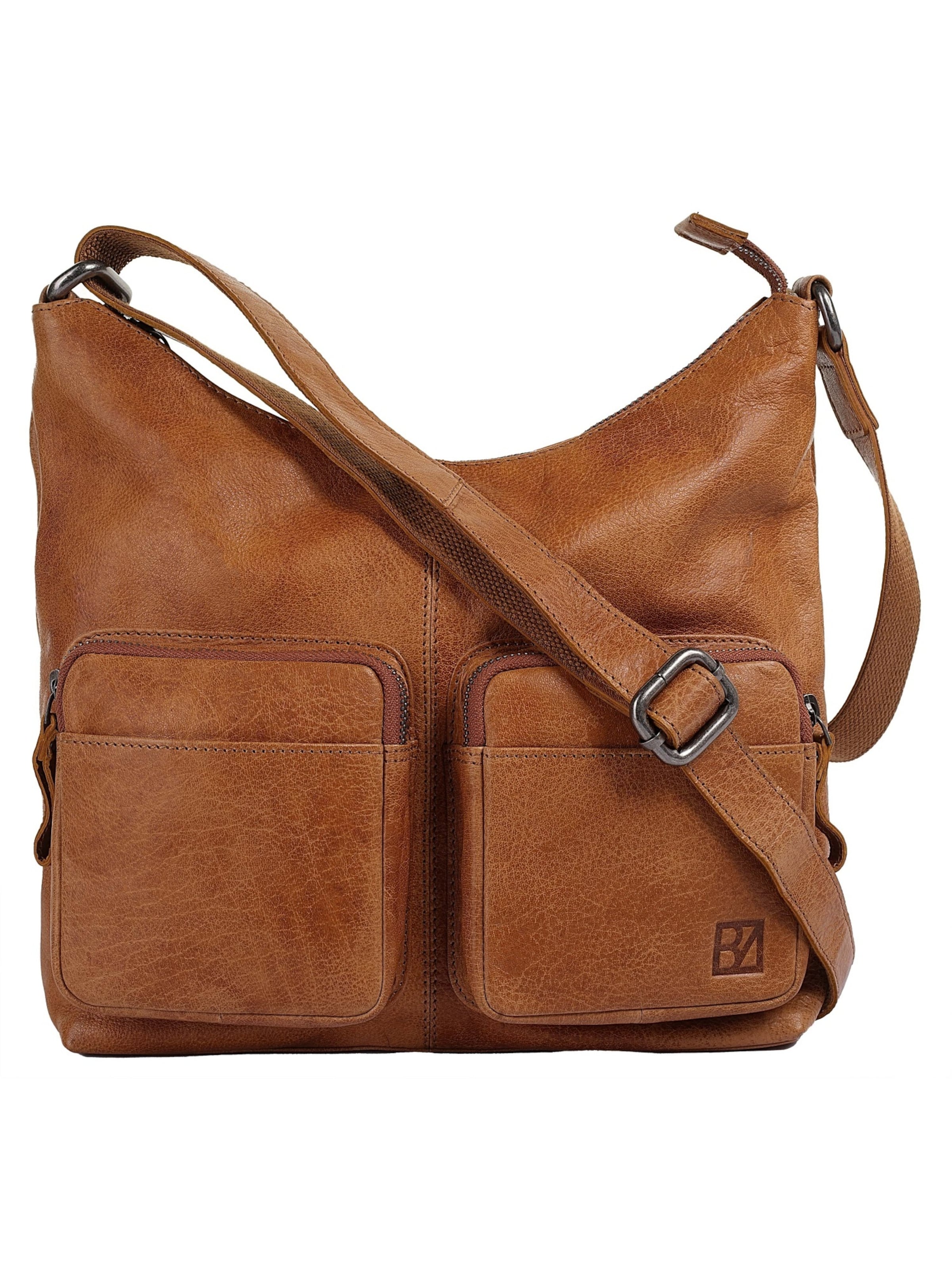 BODENSCHATZ Crossbody Bag in Brown: front