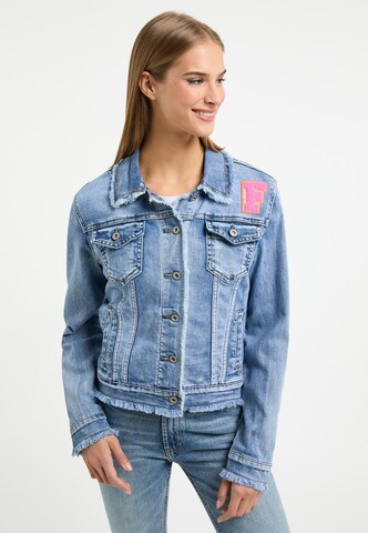 Frieda & Freddies NY Between-Season Jacket in Blue: front