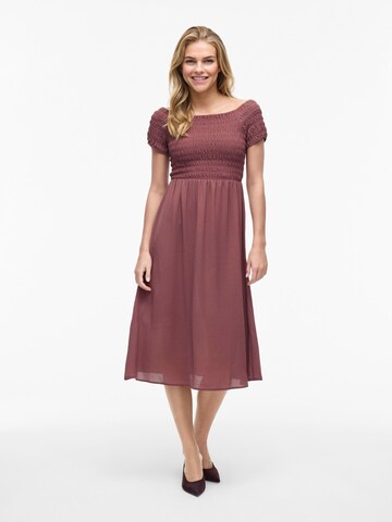 VILA Dress 'VIRita' in Brown: front