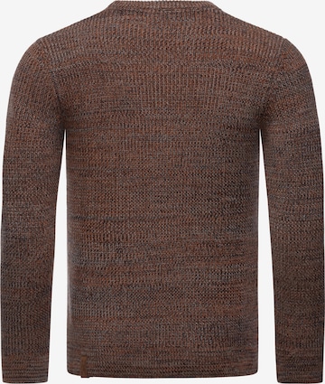 Ragwear Sweter 'Aralt' w kolorze brązowy