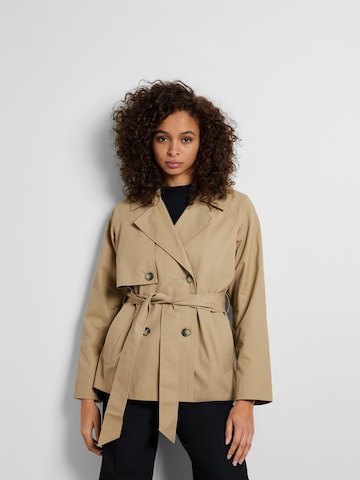 SELECTED FEMME Between-Seasons Coat 'BELINDA' in Brown