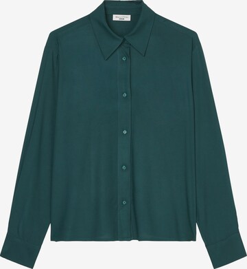 Marc O'Polo DENIM Blouse in Groen: voorkant