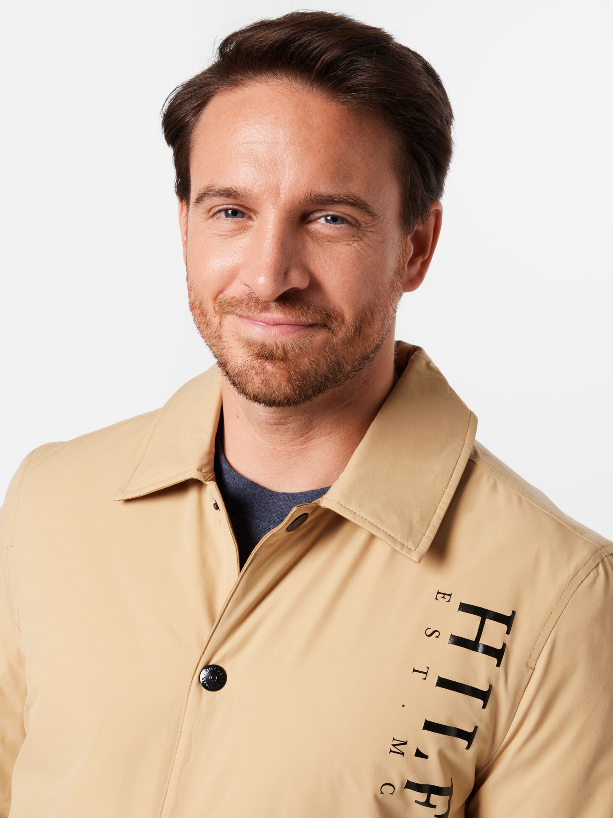 Männer Große Größen TOMMY HILFIGER Jacke in Hellbraun - NA50985 Männer Große Größen TOMMY HILFIGER Jacke in Hellbraun - NA50985