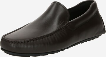 BOSS Mocassins 'Noel' in Bruin: voorkant