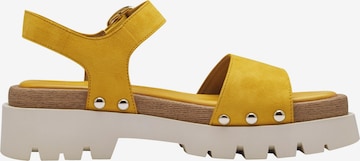 TAMARIS Sandals in Yellow