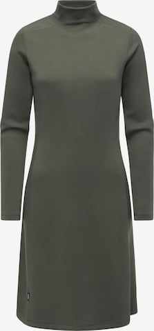 Ragwear Jurk 'Leavie' in Groen: voorkant