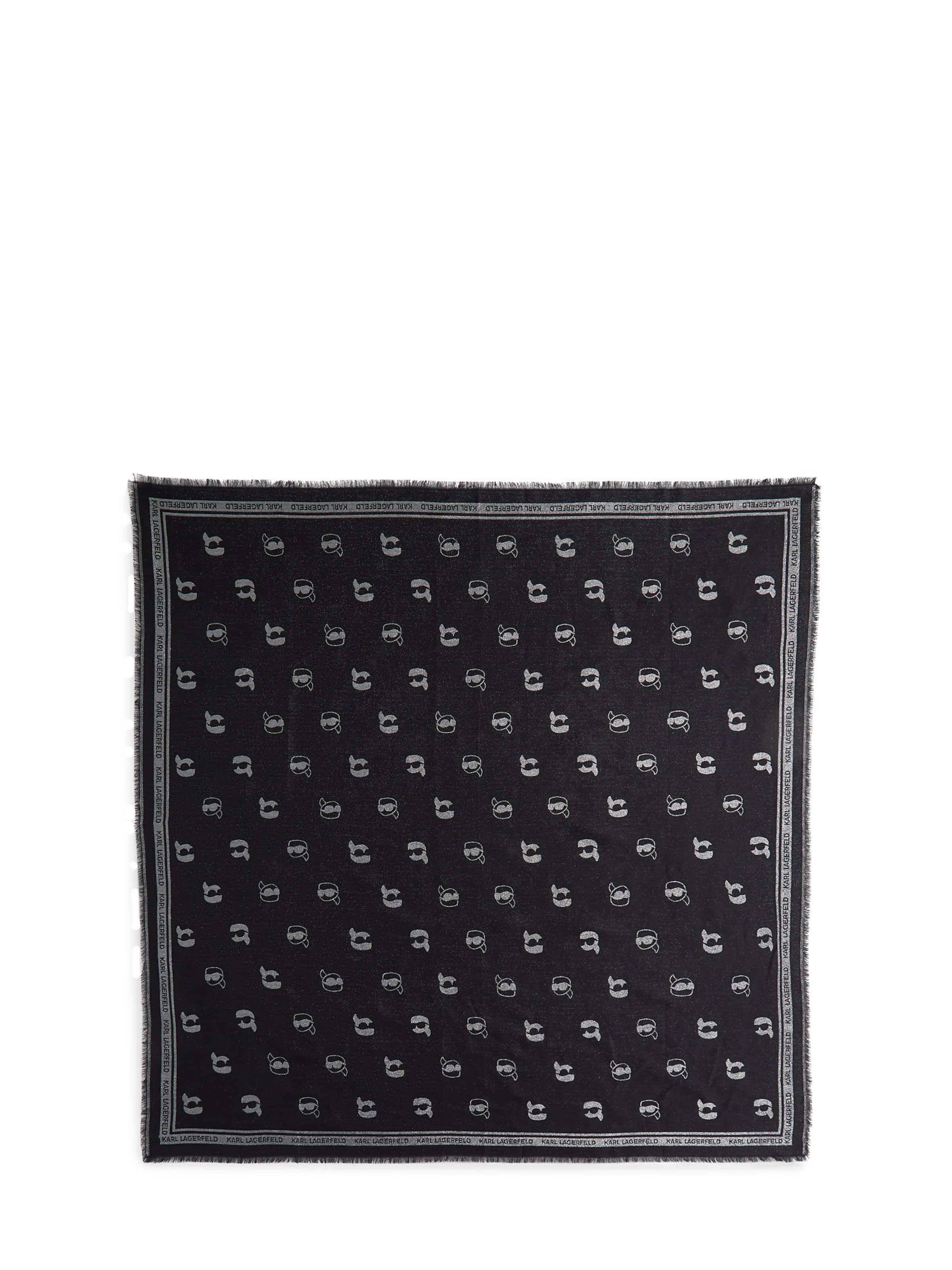 Karl Lagerfeld Платок 'Ikon' в Черный
