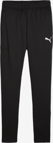 PUMA Regular Workout Pants in Black: front