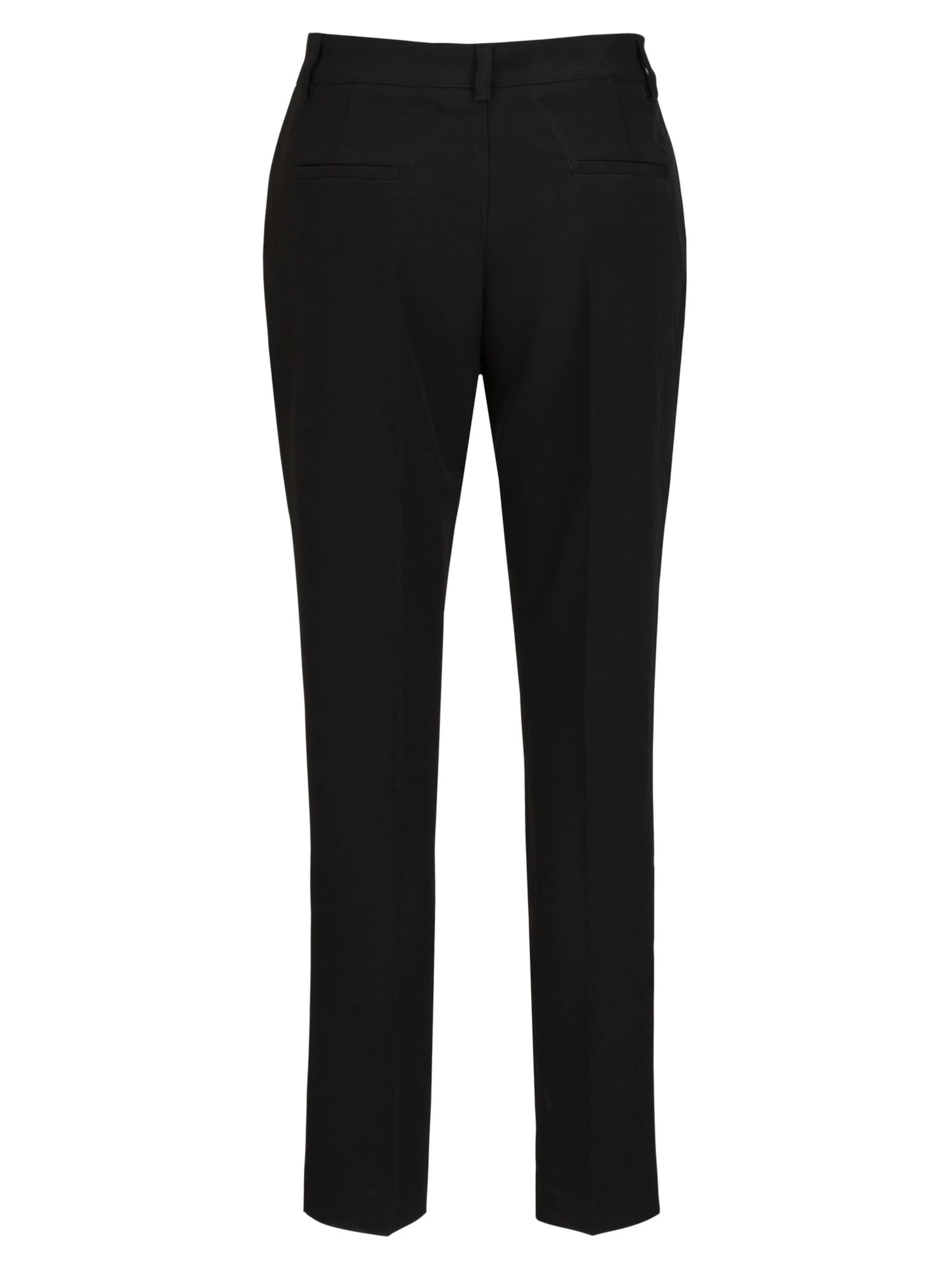 19V69 ITALIA Szabványos Ráncos nadrág 'Geraldine' - fekete