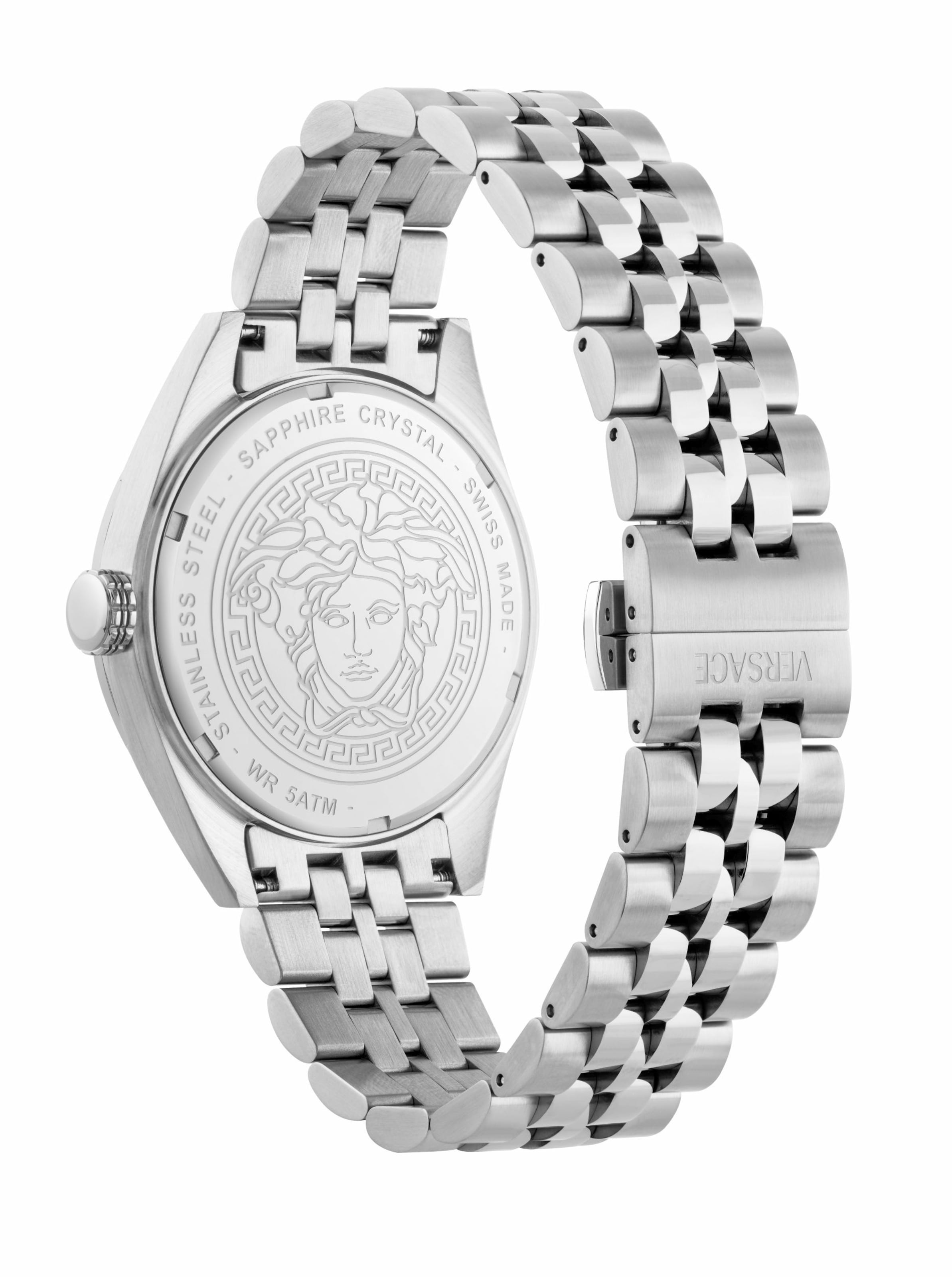 VERSACE Analoog horloge in Zilver