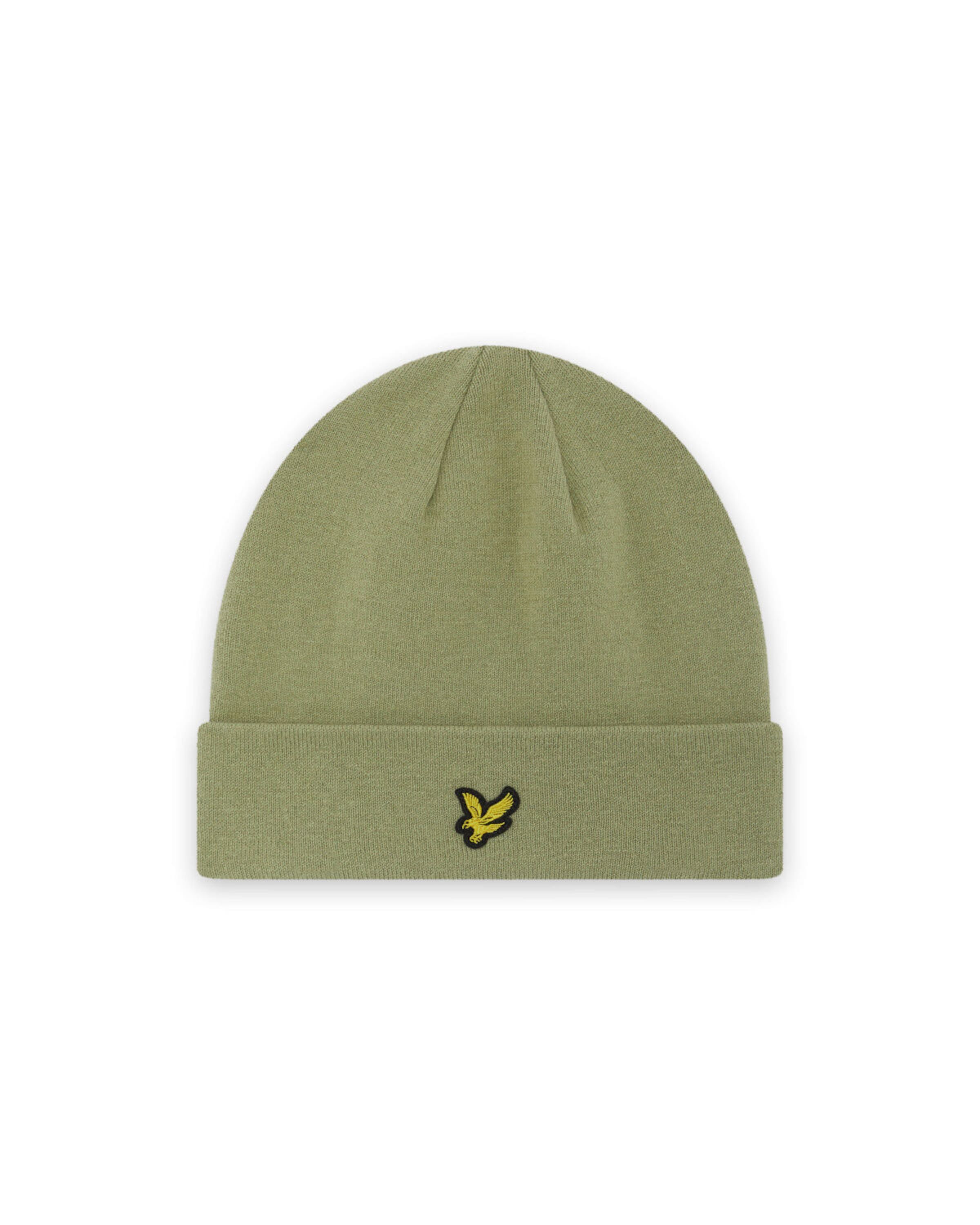 Lyle & Scott Beanie in Green: front