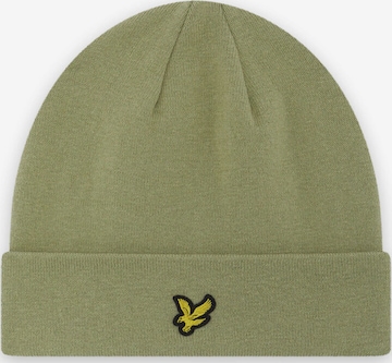 Lyle & Scott Beanie in Green: front