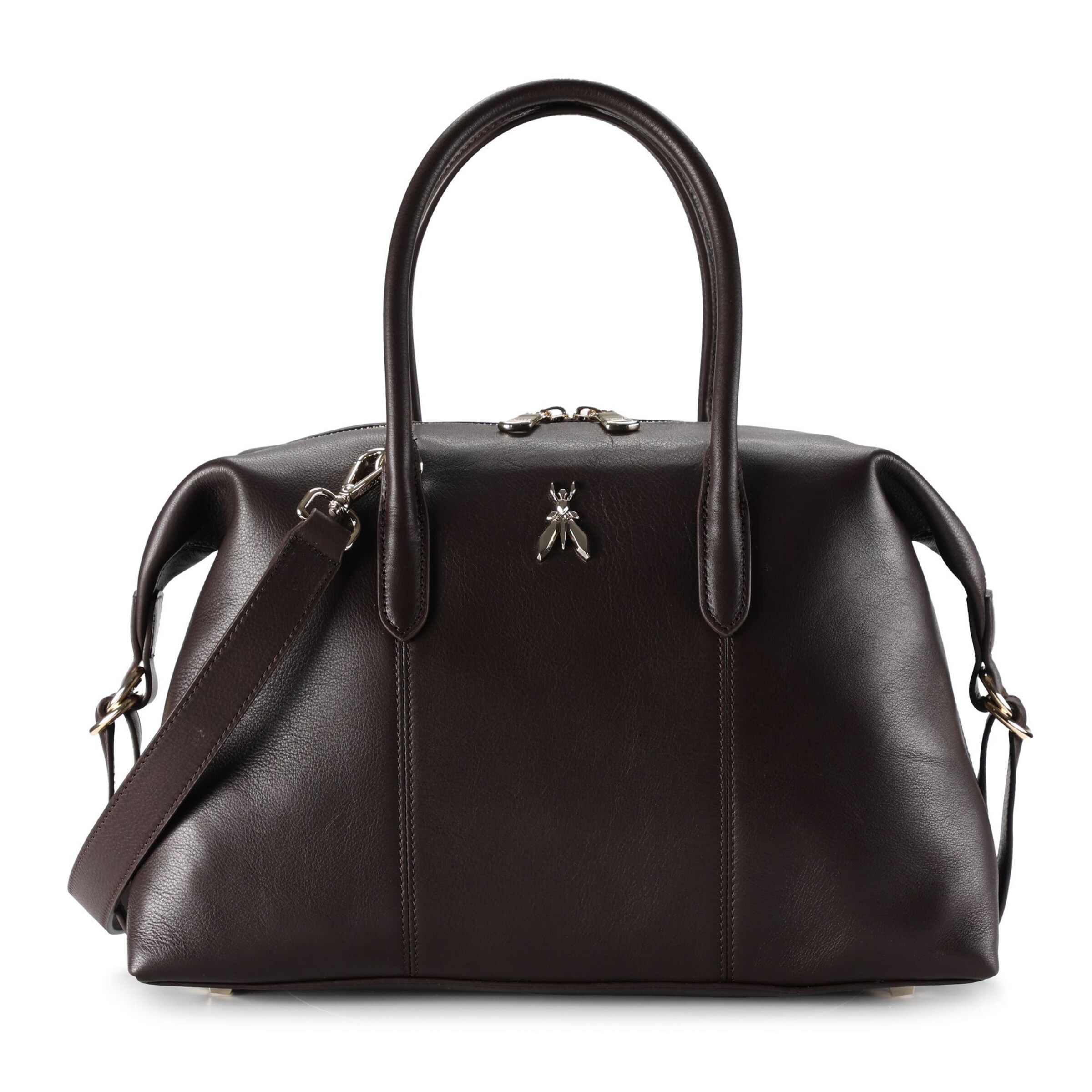 PATRIZIA PEPE Shopper in Bruin: voorkant
