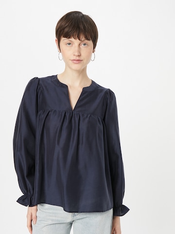 MSCH COPENHAGEN Bluse 'Romina' in Blau: predná strana