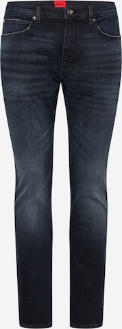 HUGO Slimfit Jeans '734' in Blauw: voorkant