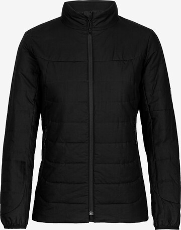 ICEBREAKER Outdoorjacke in Schwarz: predná strana